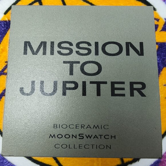 NWT Swatch X Omega Moonswatch Mission To The Jupiter Watch - Picture 4 of 4